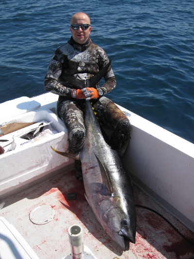 Yellowfin fishing, Montuosa